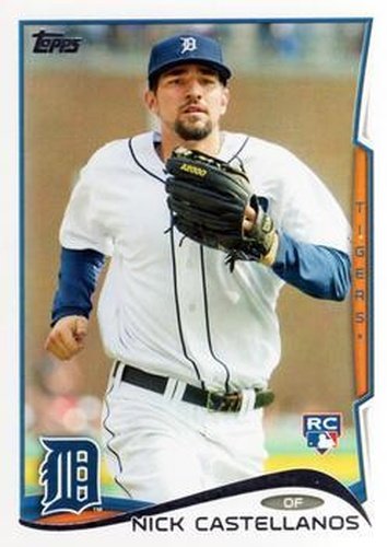 #195a Nick Castellanos - Detroit Tigers - 2014 Topps Baseball
