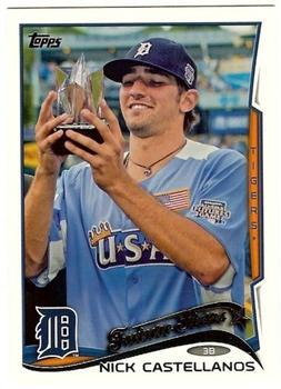 #195c Nick Castellanos - Detroit Tigers - 2014 Topps Baseball