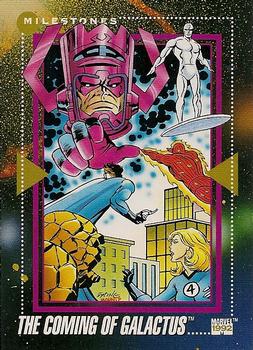 #196 The Coming of Galactus - 1992 Impel Marvel Universe