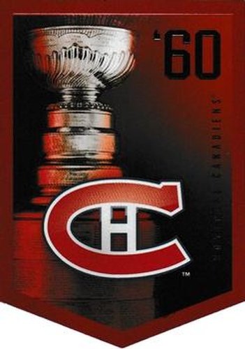 #1960 Montreal Canadiens - 2012 Panini Molson Stanley Cup Collection Hockey