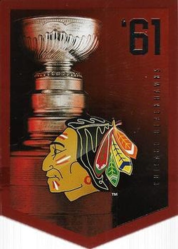 #1961 Chicago Blackhawks - 2012 Panini Molson Stanley Cup Collection Hockey