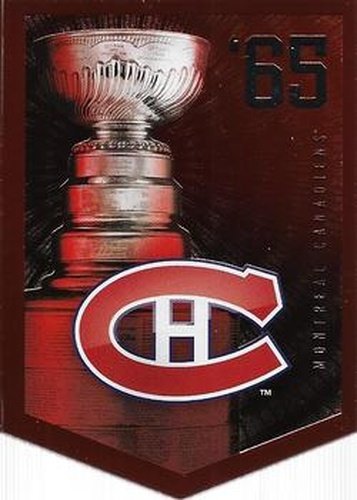 #1965 Montreal Canadiens - 2012 Panini Molson Stanley Cup Collection Hockey