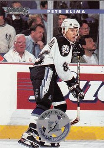 #196 Petr Klima - Tampa Bay Lightning - 1996-97 Donruss Hockey