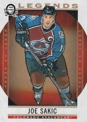 #196 Joe Sakic - Colorado Avalanche - 2018-19 O-Pee-Chee Coast to Coast Hockey
