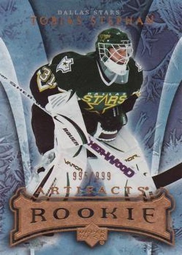 #196 Tobias Stephan - Dallas Stars - 2007-08 Upper Deck Artifacts Hockey