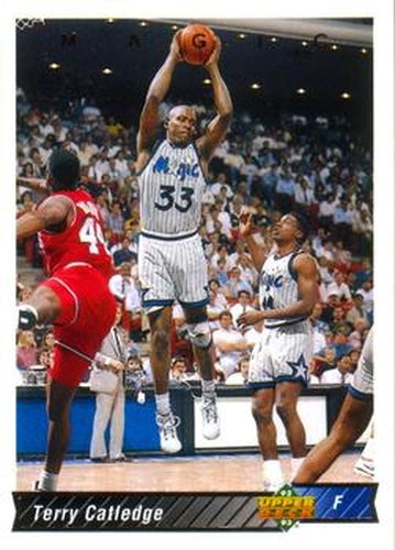 #196 Terry Catledge - Orlando Magic - 1992-93 Upper Deck Basketball