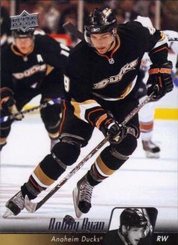 #196 Bobby Ryan - Anaheim Ducks - 2010-11 Upper Deck Hockey