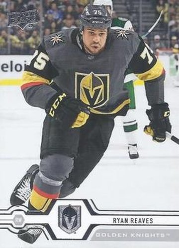 #196 Ryan Reaves - Vegas Golden Knights - 2019-20 Upper Deck Hockey
