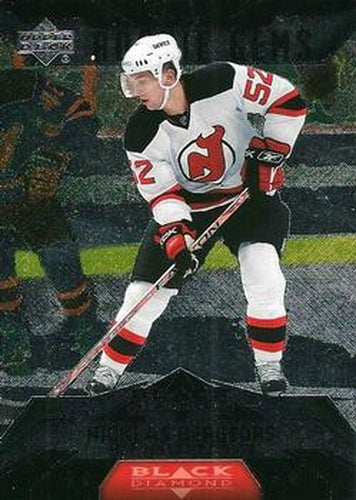 #196 Nicklas Bergfors - New Jersey Devils - 2007-08 Upper Deck Black Diamond Hockey