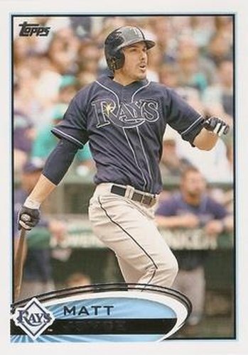 #196 Matt Joyce - Tampa Bay Rays - 2012 Topps Baseball