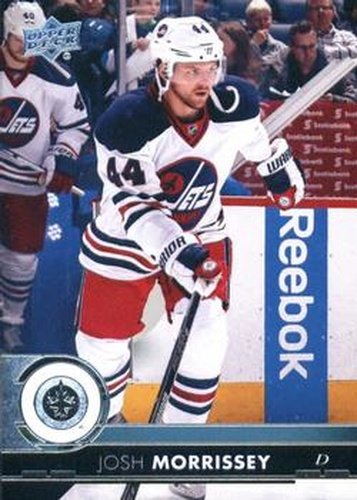 #196 Josh Morrissey - Winnipeg Jets - 2017-18 Upper Deck Hockey