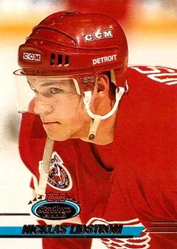#196 Nicklas Lidstrom - Detroit Red Wings - 1993-94 Stadium Club Hockey