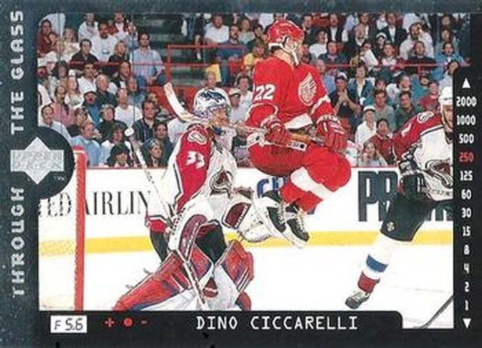 #196 Dino Ciccarelli - Detroit Red Wings - 1996-97 Upper Deck Hockey