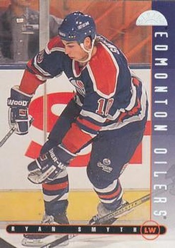 #196 Ryan Smyth - Edmonton Oilers - 1995-96 Leaf Hockey
