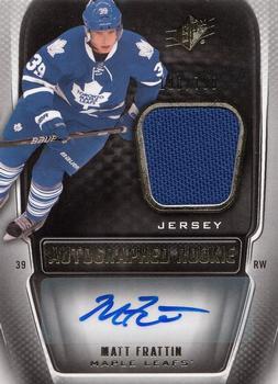 #196 Matt Frattin - Toronto Maple Leafs - 2011-12 SPx Hockey