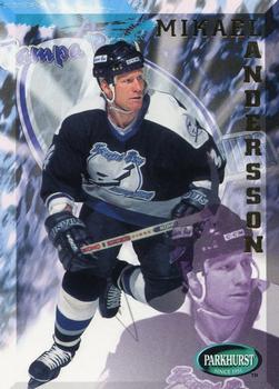 #196 Mikael Andersson - Tampa Bay Lightning - 1995-96 Parkhurst International Hockey