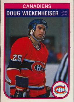 #196 Doug Wickenheiser - Montreal Canadiens - 1982-83 O-Pee-Chee Hockey