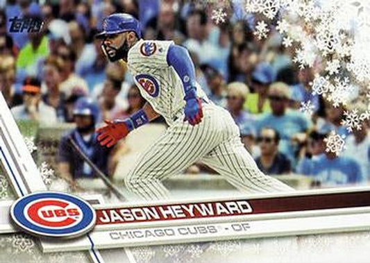 #HMW196 Jason Heyward - Chicago Cubs - 2017 Topps Holiday Baseball