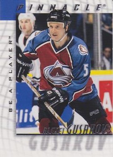 #196 Alexei Gusarov - Colorado Avalanche - 1997-98 Pinnacle Be a Player Hockey