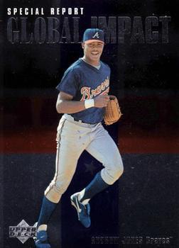 #196 Andruw Jones - Atlanta Braves - 1997 Upper Deck Baseball