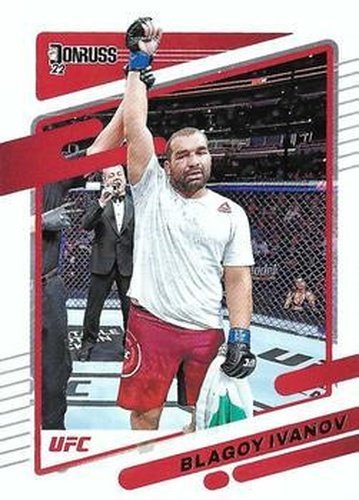 #196 Blagoy Ivanov - 2022 Donruss UFC MMA