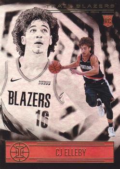 #196 CJ Elleby - Portland Trail Blazers - 2020-21 Panini Illusions Basketball