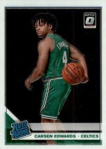 #196 Carsen Edwards - Boston Celtics - 2019-20 Donruss Optic Basketball