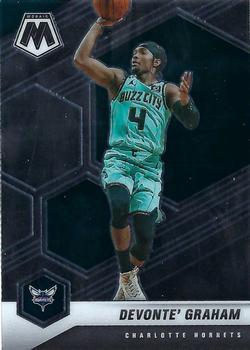 #196 Devonte' Graham - Charlotte Hornets - 2020-21 Panini Mosaic Basketball