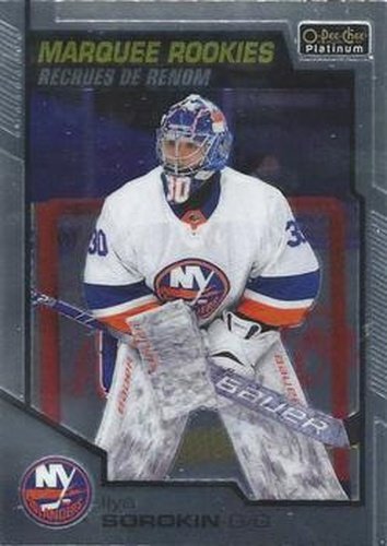 #196 Ilya Sorokin - New York Islanders - 2020-21 O-Pee-Chee Platinum Hockey