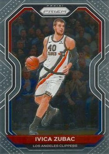 #196 Ivica Zubac - Los Angeles Clippers - 2020-21 Panini Prizm Basketball