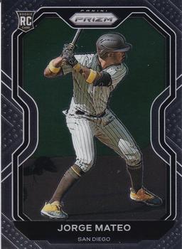 #196 Jorge Mateo - San Diego Padres - 2021 Panini Prizm Baseball