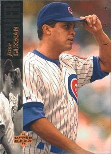 #196 Jose Guzman - Chicago Cubs - 1994 Upper Deck Baseball