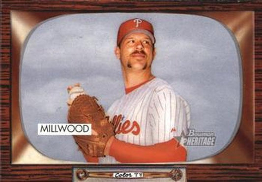 #196 Kevin Millwood - Philadelphia Phillies - 2004 Bowman Heritage Baseball