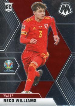 #196 Neco Williams - Wales - 2021 Panini Mosaic UEFA EURO Soccer
