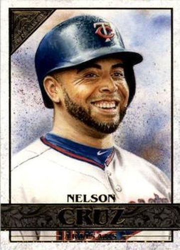 #196 Nelson Cruz - Minnesota Twins - 2020 Topps Gallery Baseball