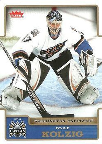 #196 Olaf Kolzig - Washington Capitals - 2006-07 Fleer Hockey