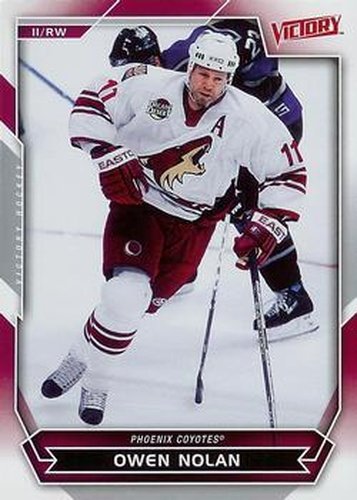 #196 Owen Nolan - Phoenix Coyotes - 2007-08 Upper Deck Victory Hockey