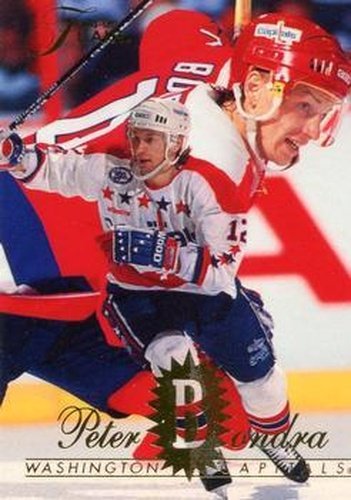 #196 Peter Bondra - Washington Capitals - 1994-95 Flair Hockey