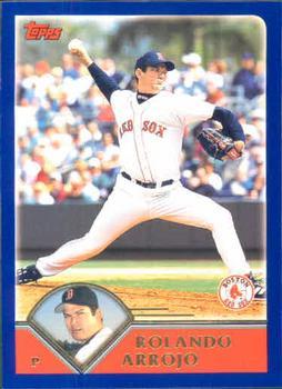 #196 Rolando Arrojo - Boston Red Sox - 2003 Topps Baseball