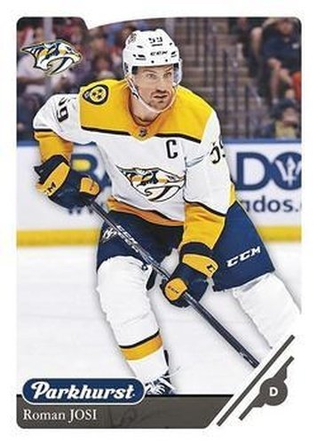 #196 Roman Josi - Nashville Predators - 2018-19 Parkhurst Hockey