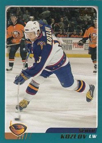 #196 Slava Kozlov - Atlanta Thrashers - 2003-04 Topps Hockey
