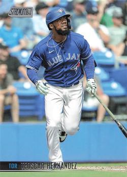 #196 Teoscar Hernandez - Toronto Blue Jays - 2021 Stadium Club Baseball