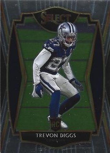 #196 Trevon Diggs - Dallas Cowboys - 2020 Panini Select Football