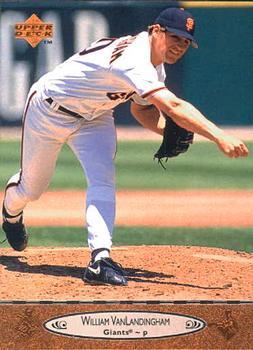 #196 William Van Landingham - San Francisco Giants - 1996 Upper Deck Baseball