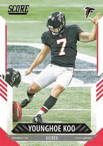 #196 Younghoe Koo - Atlanta Falcons - 2021 Score Football
