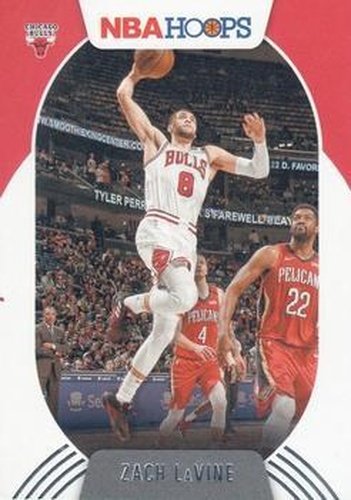 #196 Zach LaVine - Chicago Bulls - 2020-21 Hoops Basketball