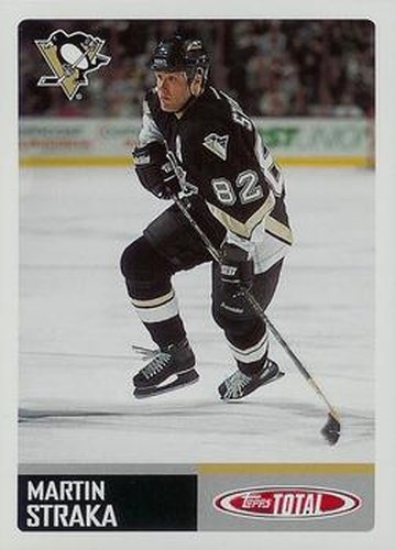 #196 Martin Straka - Pittsburgh Penguins - 2002-03 Topps Total Hockey
