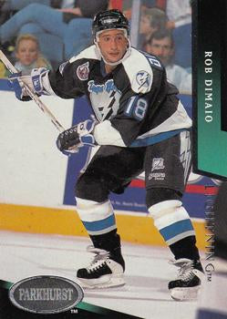 #196 Rob DiMaio - Tampa Bay Lightning - 1993-94 Parkhurst Hockey