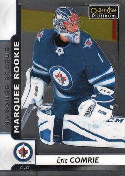 #196 Eric Comrie - Winnipeg Jets - 2017-18 O-Pee-Chee Platinum Hockey