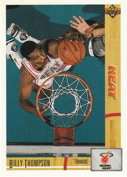 #196 Billy Thompson - Miami Heat - 1991-92 Upper Deck Basketball